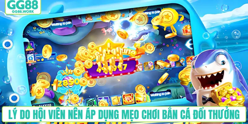 Lý do hội viên nên biết áp dụng mẹo chơi bắn cá đổi thưởng